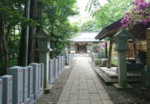 柴崎神社　入口