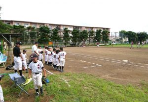 2017/7/31　初石クーガーズ戦